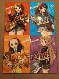 K-on!, Kakifly 1-4 manga