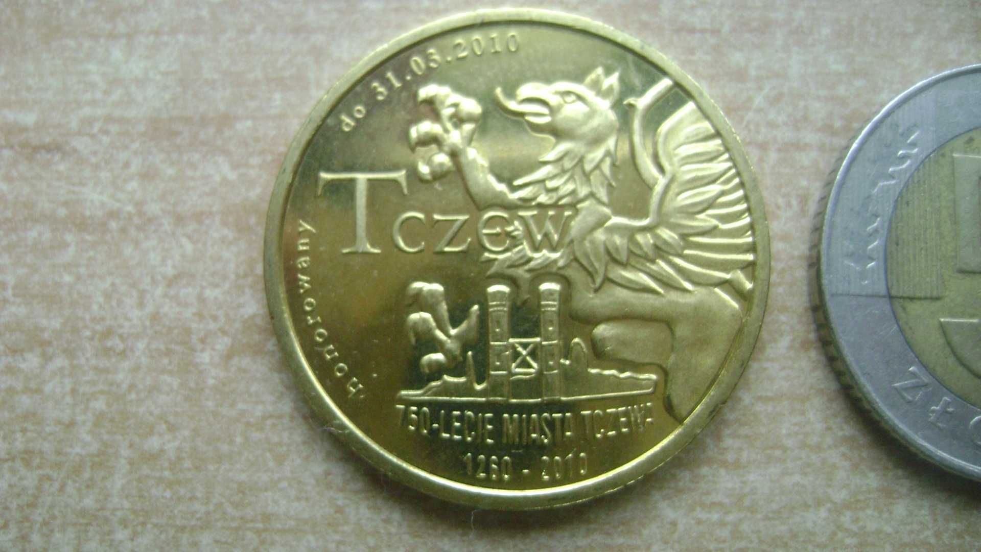 Starocie z PRL - Stare monety pamiątkowe = 4 Trsowy z Tczewa