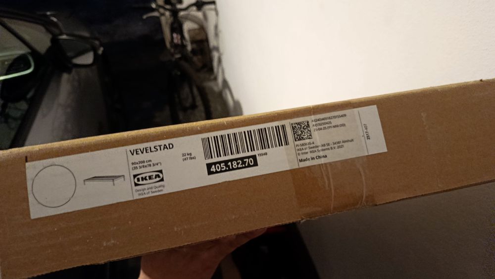 Estrutura cama solteiro ikea