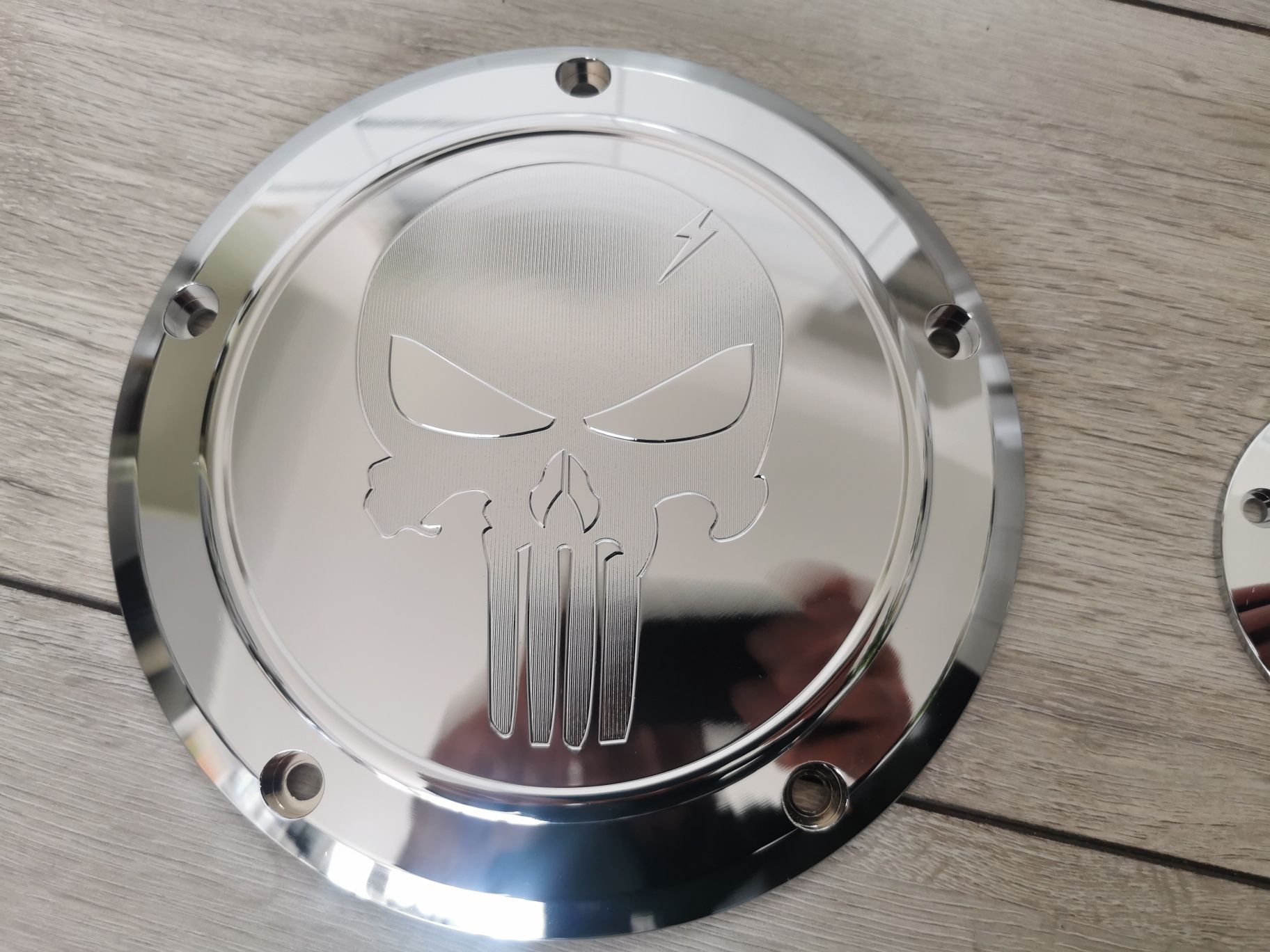 Harley Davidson dyna softail dekiel osłona kapa sprzęgła osłona chrom