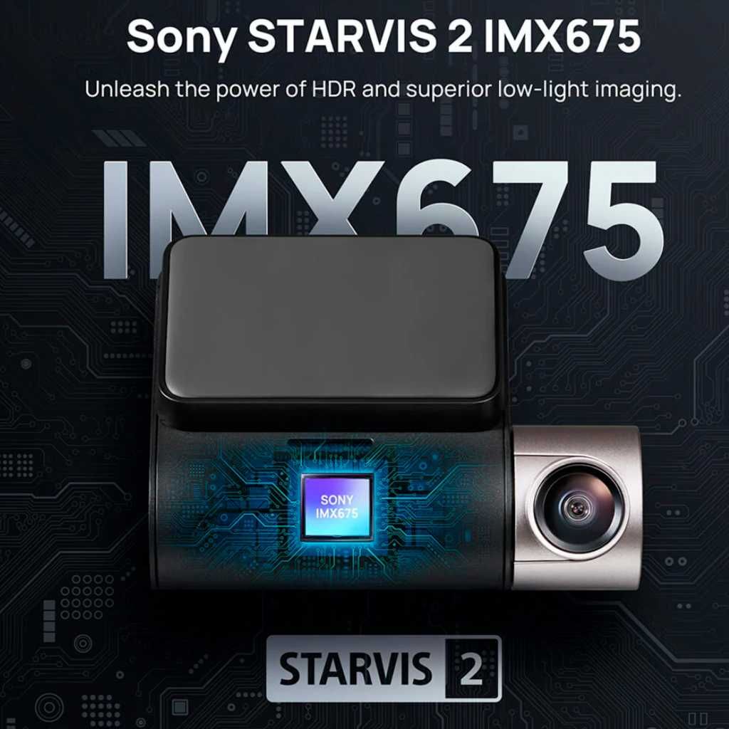 НОВИНКА Видеорегистратор 70mai Dash Cam A510 + Фирменная MicroSD 64 Gb