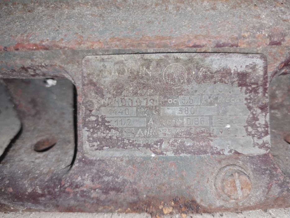 Silnik dwubiegowy wolnoobrotowy 5,5kW po przewinięciu