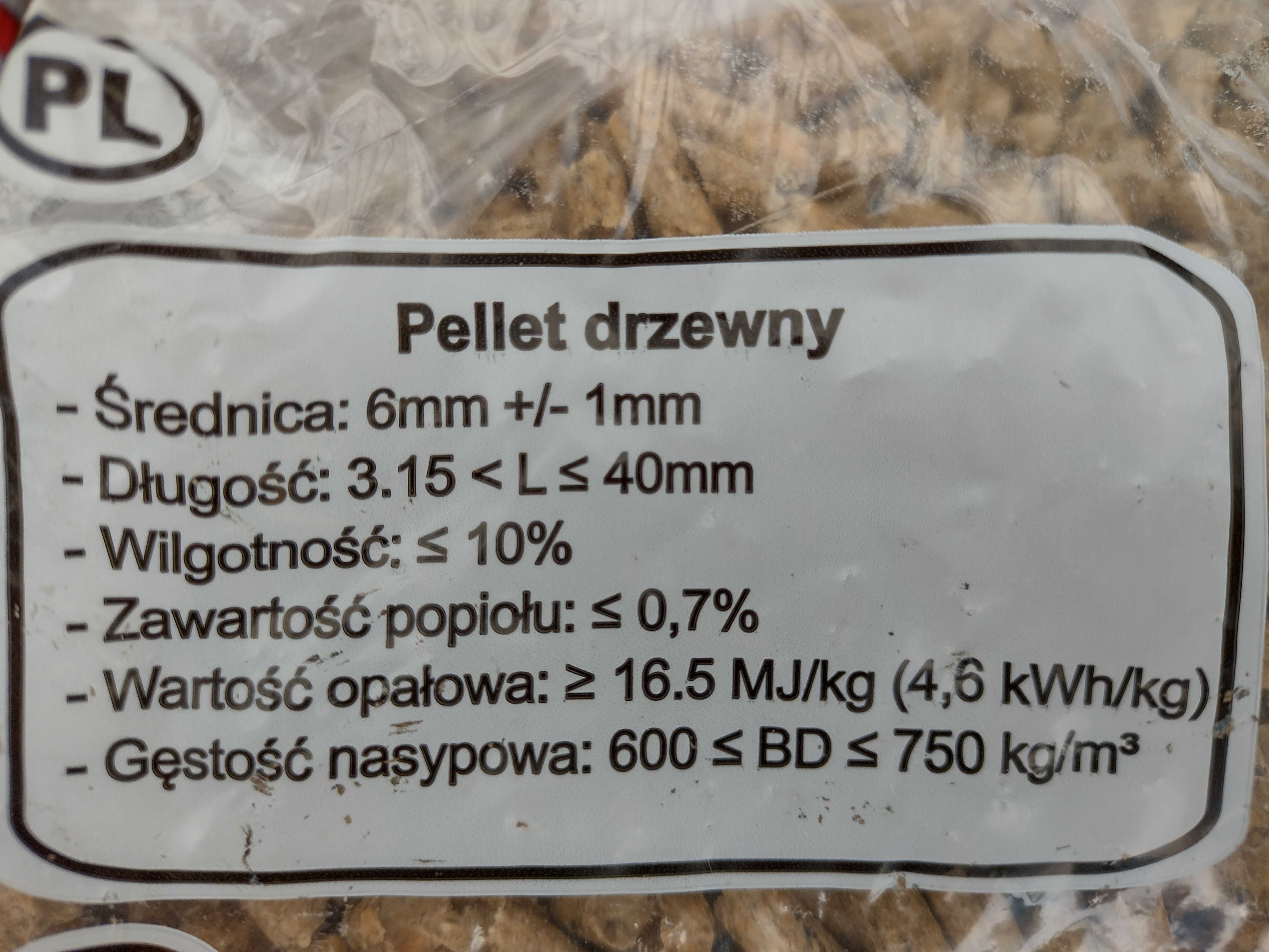 Pellet Pelet drzewny Olczyk 6mm - CENA ZA TONĘ (winda-hds)