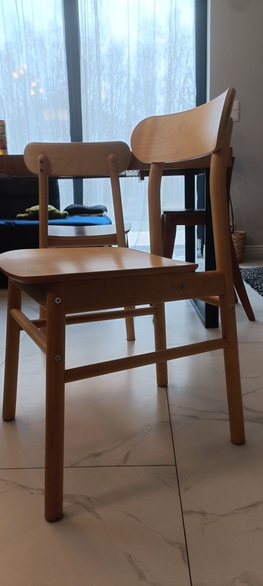 Ronninge Brzoza IKEA 2 szt krzesło do jadalni