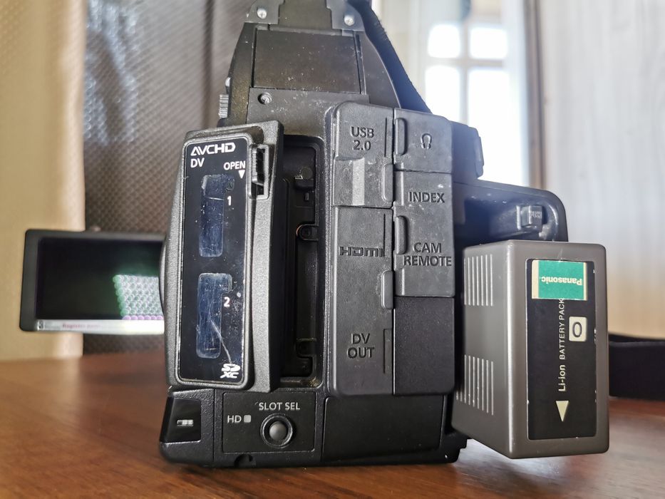 Panasonic AG-AC120EN FULLHD 3 матриці відеокамера професійна