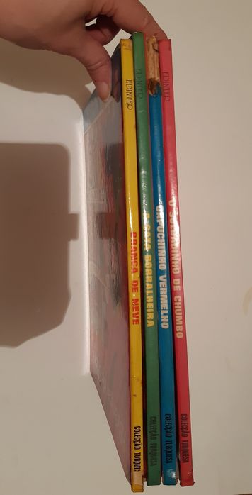 Livros infantis anos 80