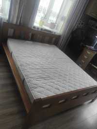 Ліжко з масиву ясеню 160*200 мм з матрасом
