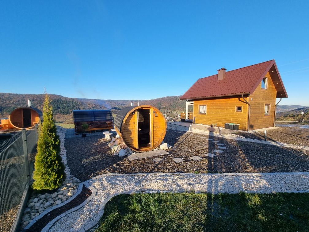 27-28 lipca wolny Domek letniskowy SPA balia, sauna Wysowa