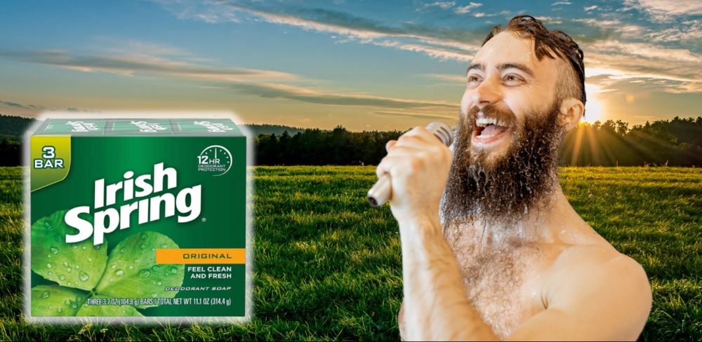 Irish Spring Sabonete de Banho Americano