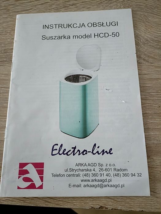Suszarka elektryczna do ubrań Electro-line HCD-50