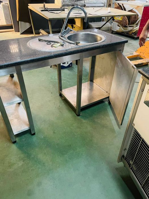 Bancada INOX com PIO