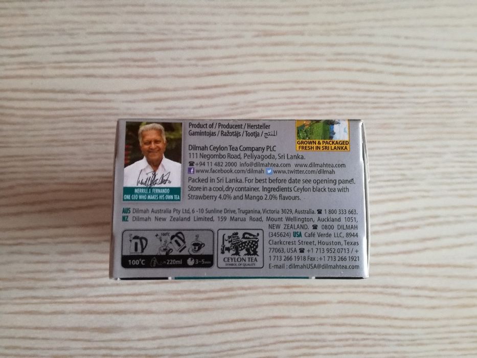 Herbata w torebeczkach