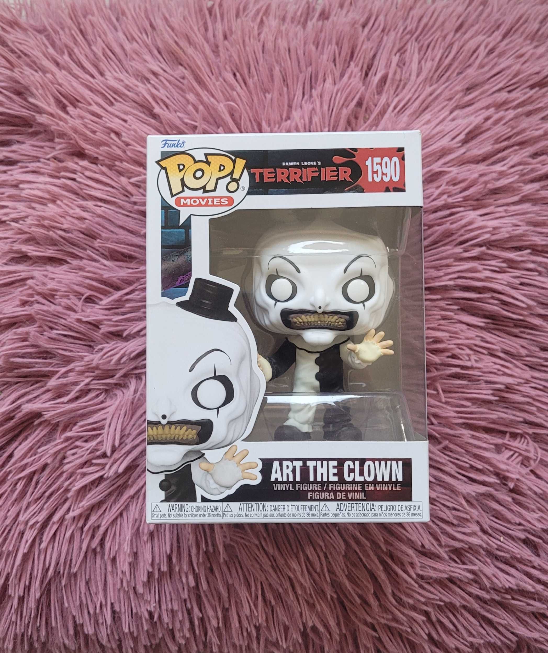 Figurka Funko POP! ART THE CLOWN WITH KNIFE Terrifier #1590
