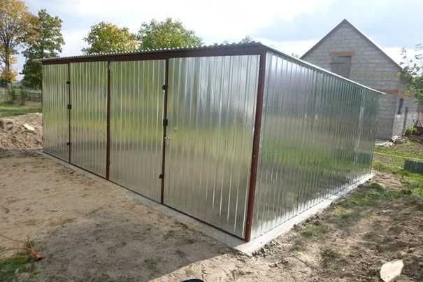 Garaż blaszany Garaże blaszane Blaszak 3x5 PROMOCJA !! Montaż GRATIS