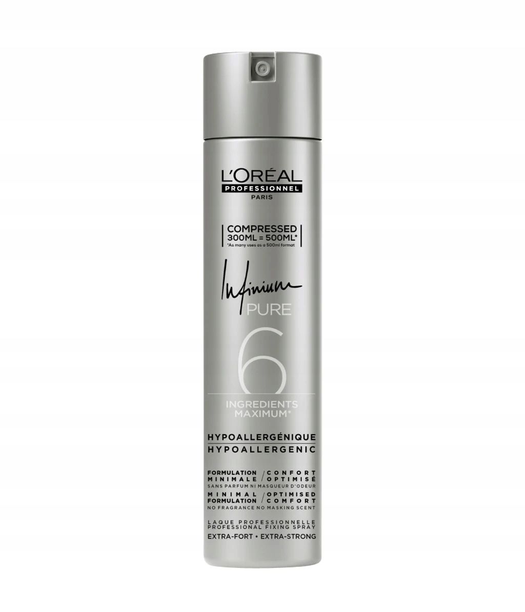 L'Oréal Infinium Pure Extra Strong Bardzo Mocny Lakier 300 ml