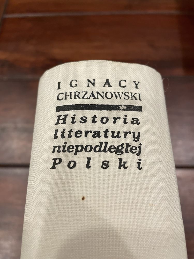 Ignacy Chrzanowski - Historia literatury niepodleglej Polski