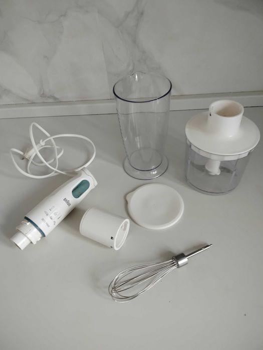 Блендер погружной Braun 4179 300Вт с насадками исправен