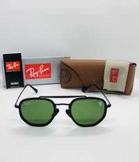 Солнцезащитные очки Ray Ban Marshal SFC Green 54мм стекло Уценка-Брак