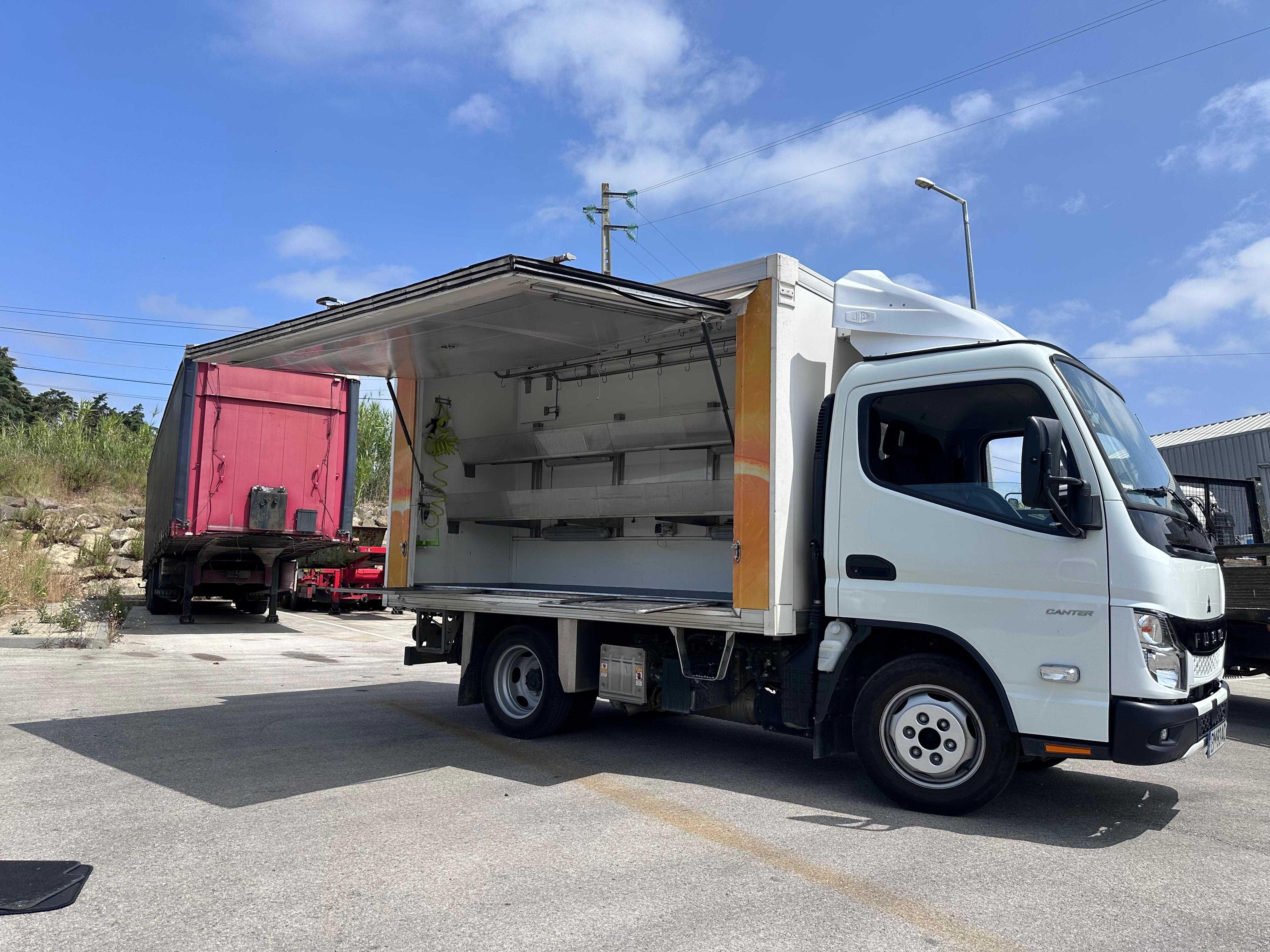 MITSUBISHI CANTER FUSO _Semi novo - Loja Móvel/Ambulante c/ CX. Frio