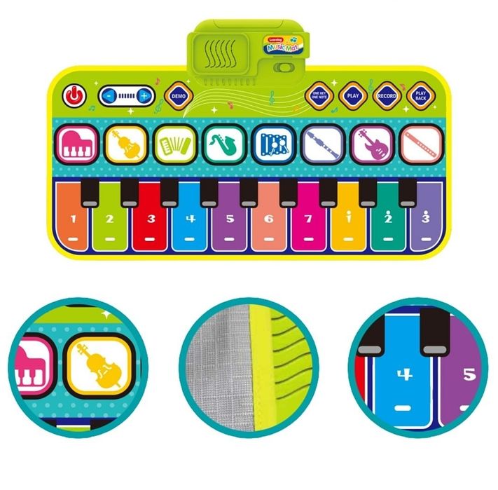 Zabawka edukacyjna Pianino pomysł na prezent instrument dla dziecka 2+