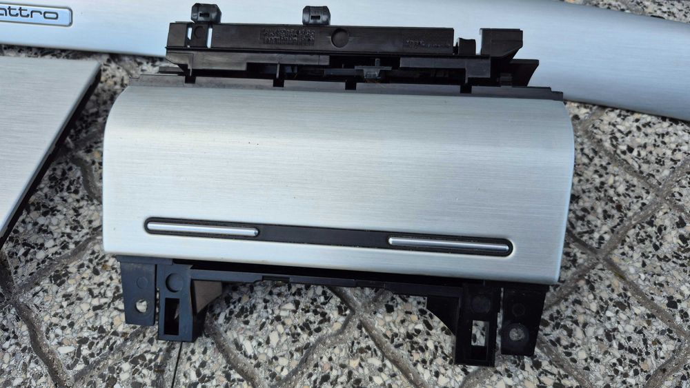 AUDI A4 B6/B7-Kit Completo Frisos/Trims ALUMINIO ESCOVADO COMO NOVOS