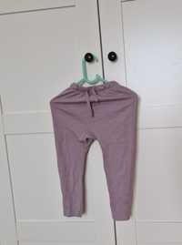 H&M spodnie 104 fioletowe