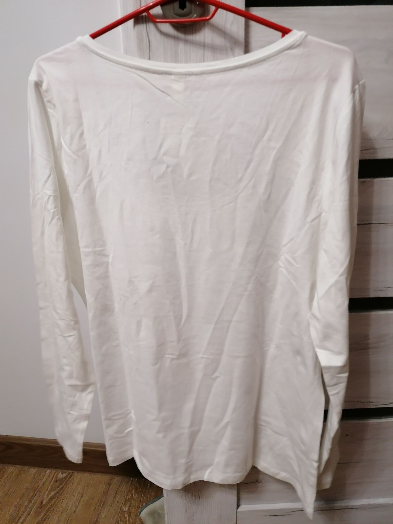 Biała bluzka z firmy HM
