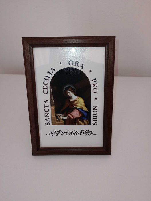 Obraz obrazek św. Cecylia