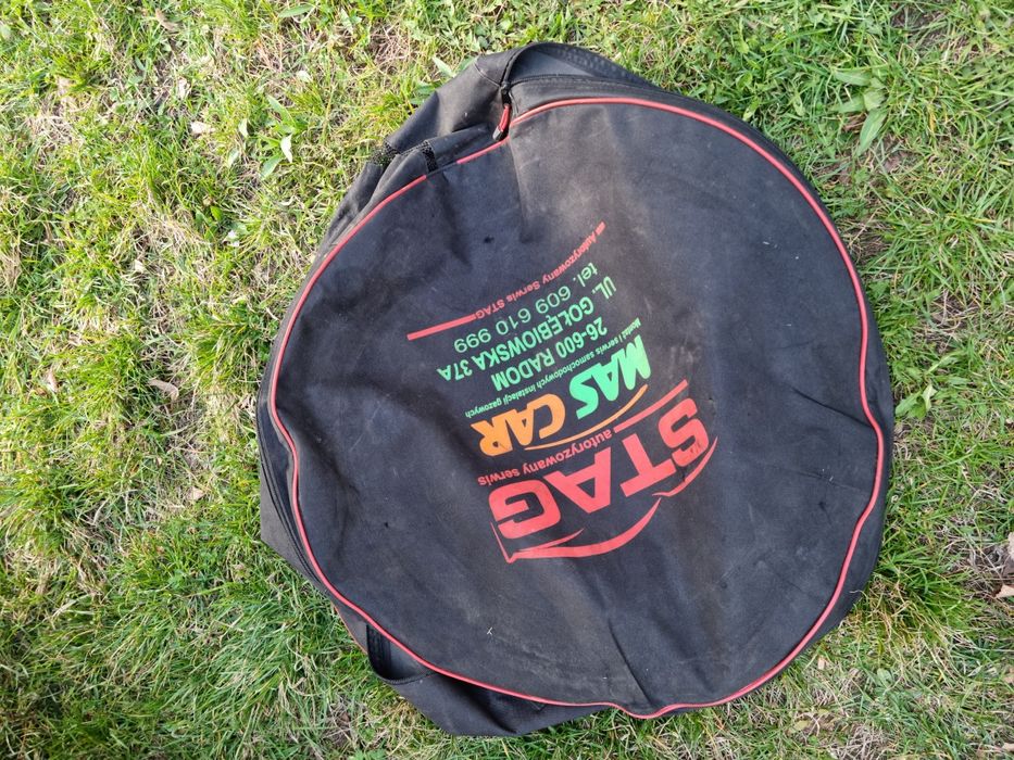 Zestaw koła zapasowego razem z lewarkiem opel 5x110