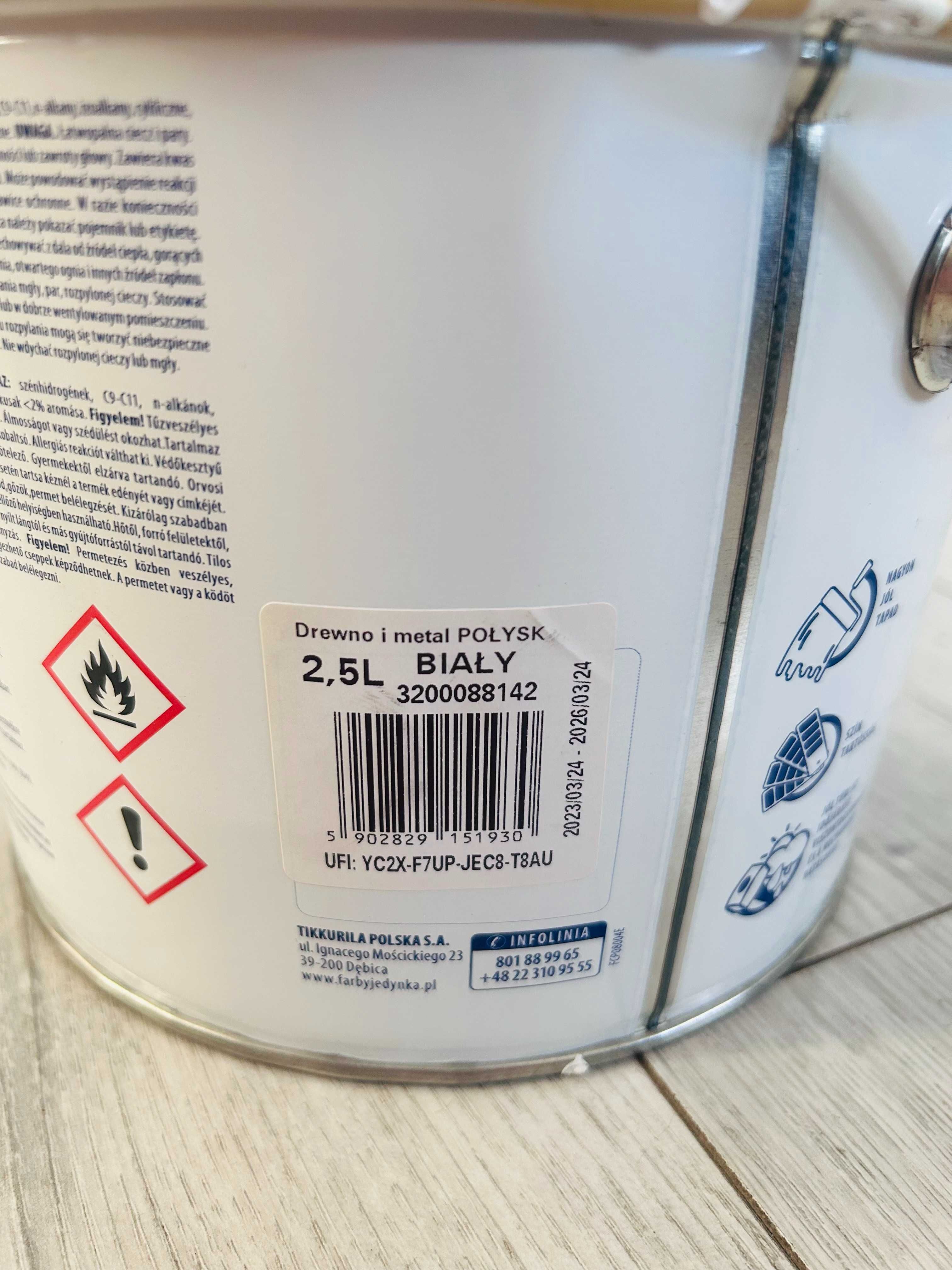 Wiaderko 2,5 l wiadro