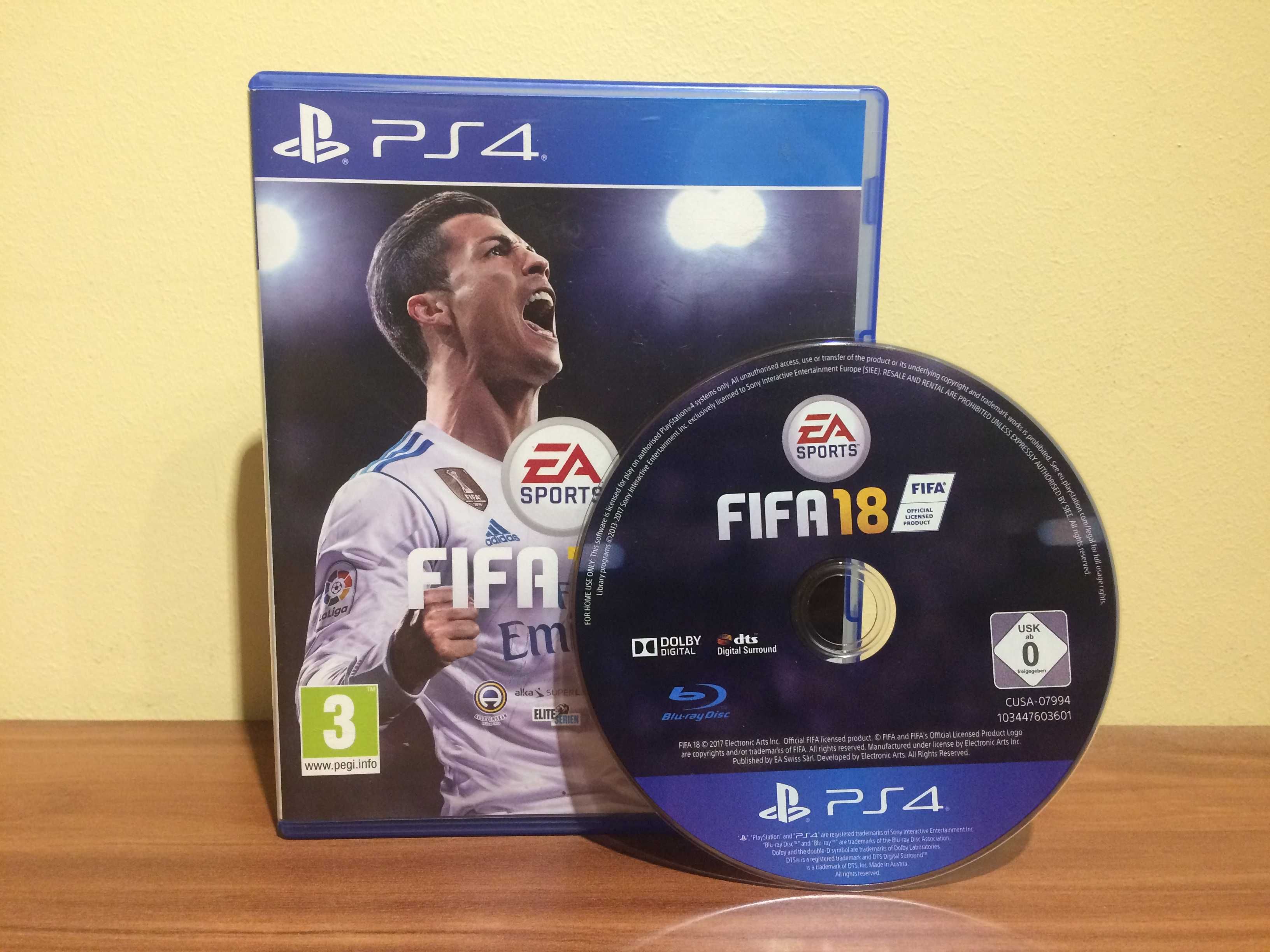 Gra Fifa 18 na PS4