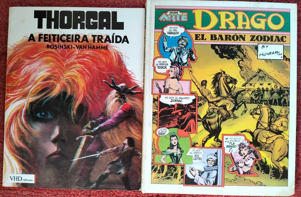 BD Tumac, Taar, Thorgal, Mathai-Dor, Storm, Drago
