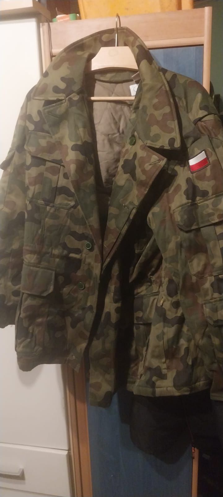 Kurtka wojskowa moro