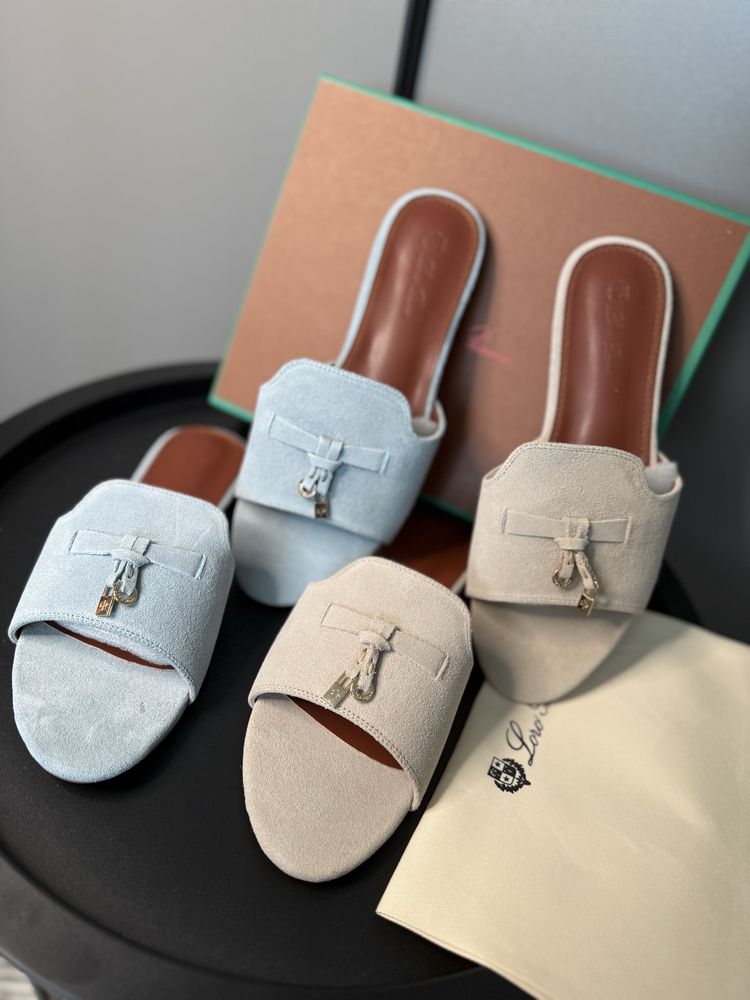 Шльопки капці Loro Piana Шлепанцы женские Шльпанці шльпки loro piana
