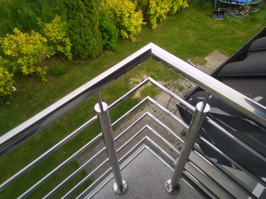 Balustrady balkonowe balustrady nierdzewne