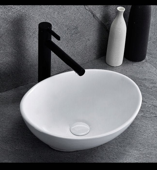 Umywalka nablatowa REA mini