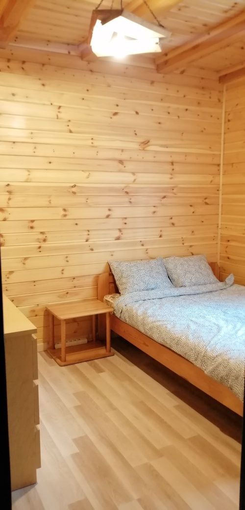 6 osób lub więcej  domek nad Jeziorem Kalwa gm. Pasym 50 m od jeziora