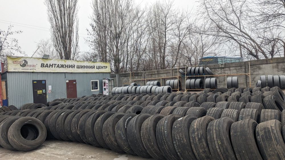 Б.У Вантажні шини . Шинний сервіс , шиномонтаж вантажних авто.
