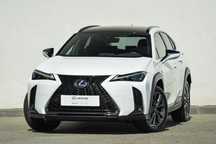Lexus UX 250h F Sport Design bi-tone Salon PL VAT 23% Serwis ASO Gwarancja LED
