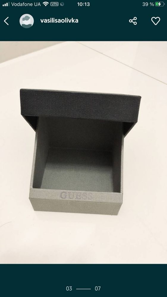 Коробочка для часов Guess