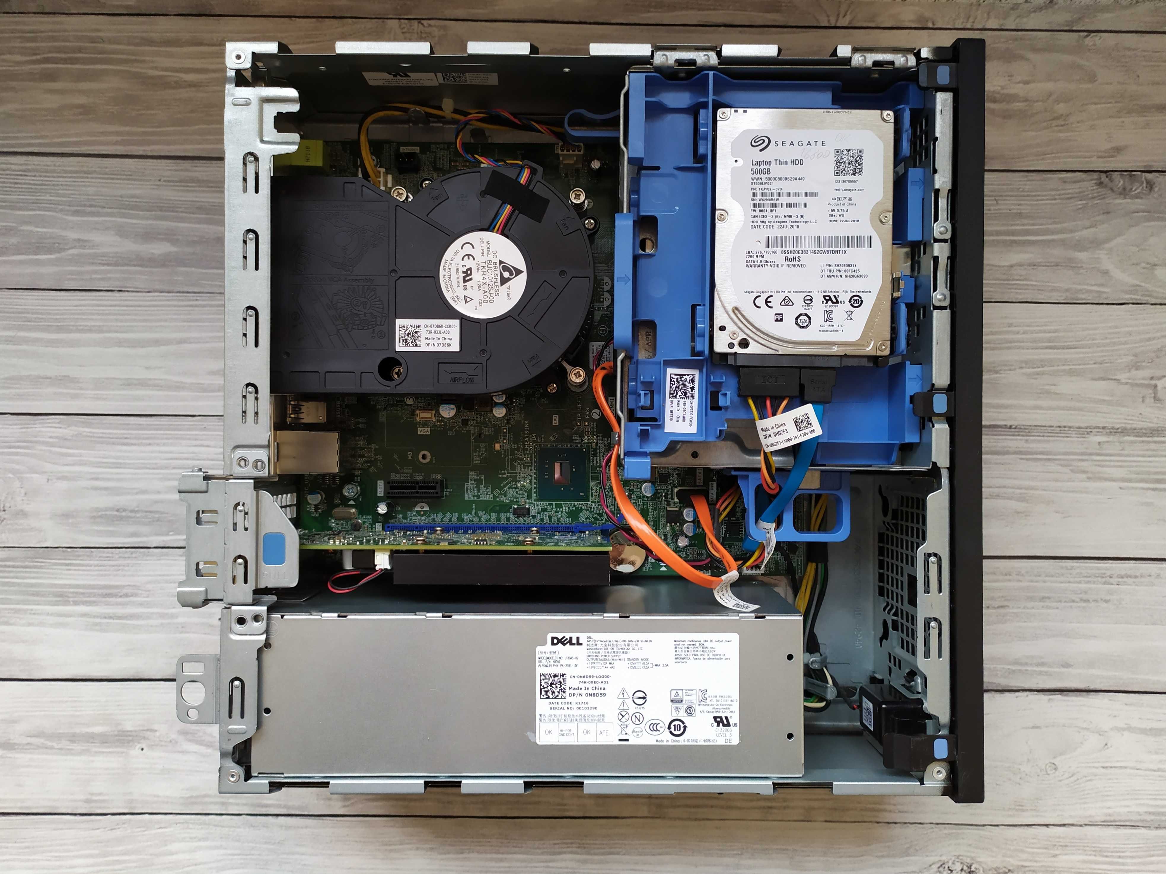 Dell OptiPlex 3050 SFF i5-7500/16GB DDR4/256GB SSD+500GB