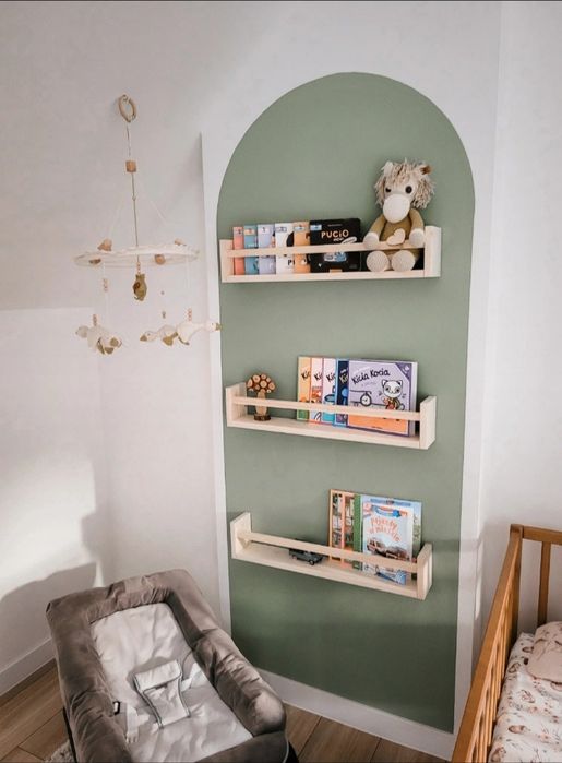 Półki na książki 60 cm. Cena za komplet 3 sztuki