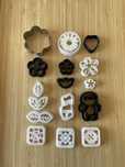 16 Polymer Clay Cutters