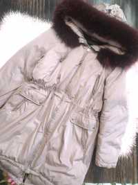 Парка зимняя Evacana пальто куртка пуховик зимовий 44-50рр.