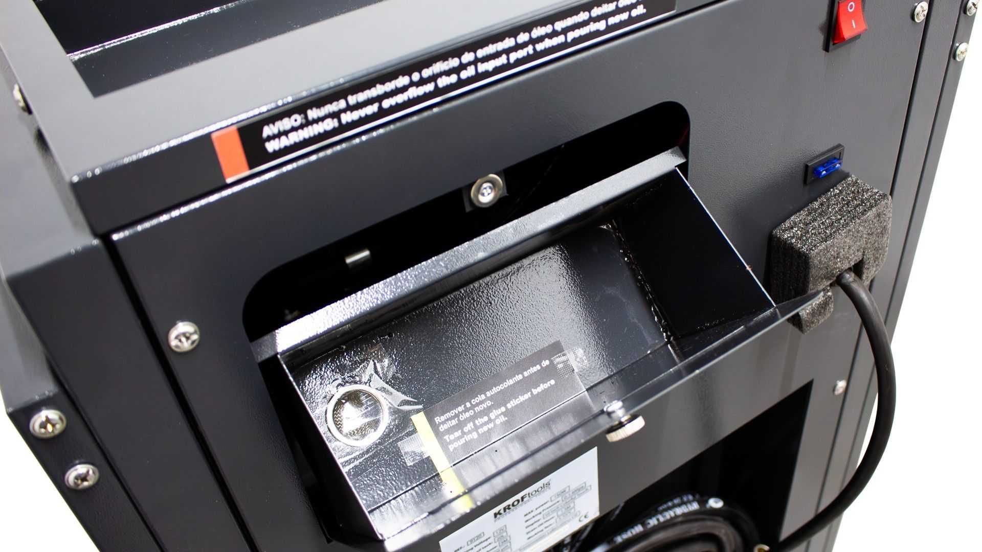 Máquina Automática de Limpeza e Troca de Óleo ATF JR19