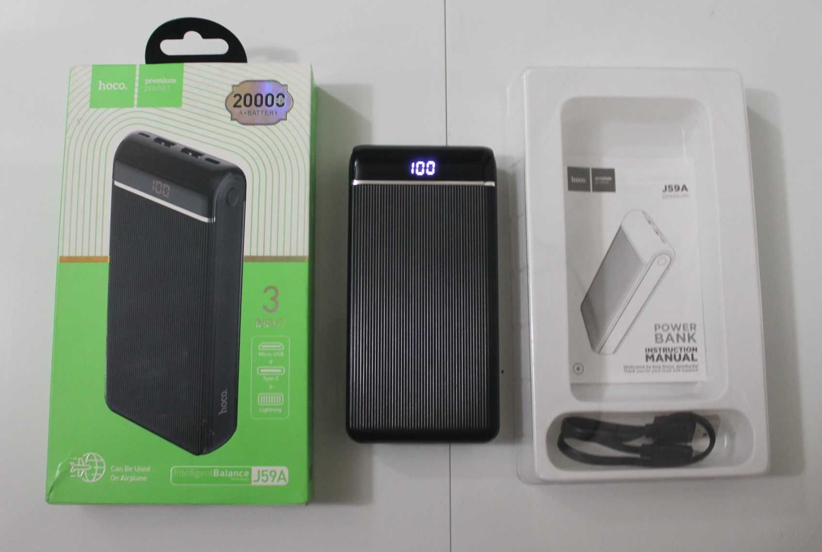 Повербанк Power Bank Hoco J59A (20000 mAh)