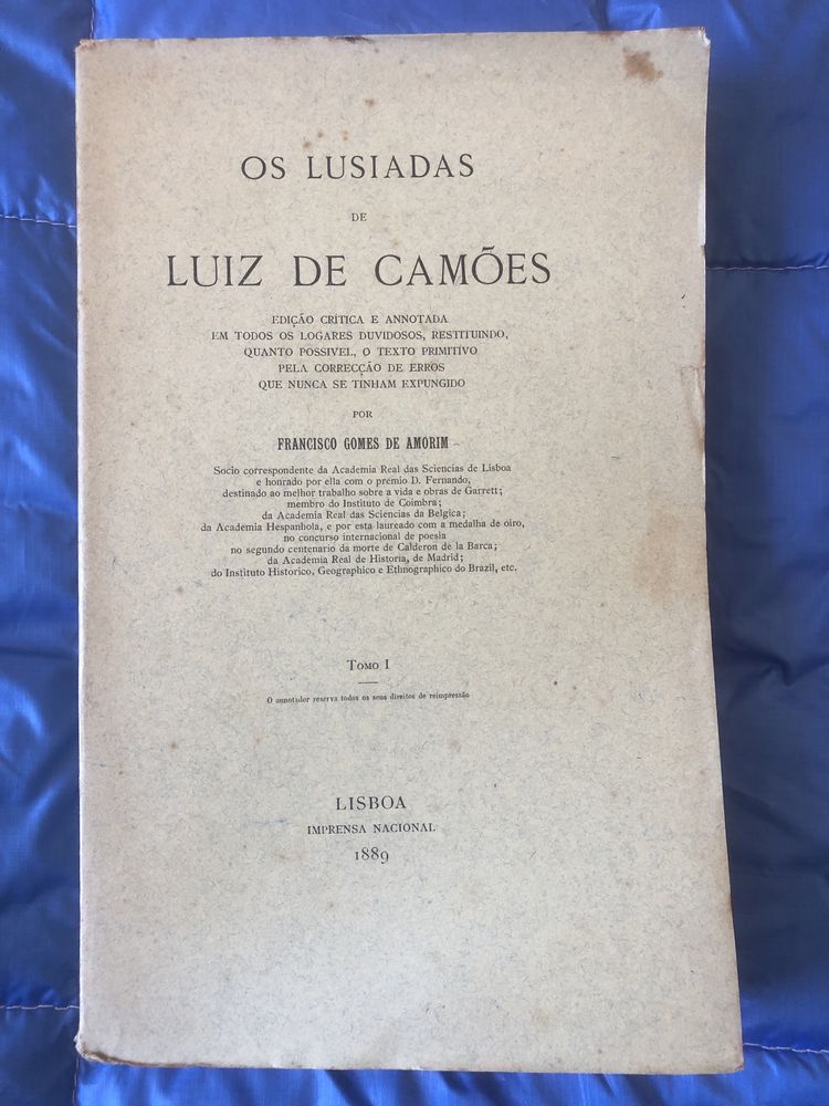 Os Lusíadas de Luiz de Camões