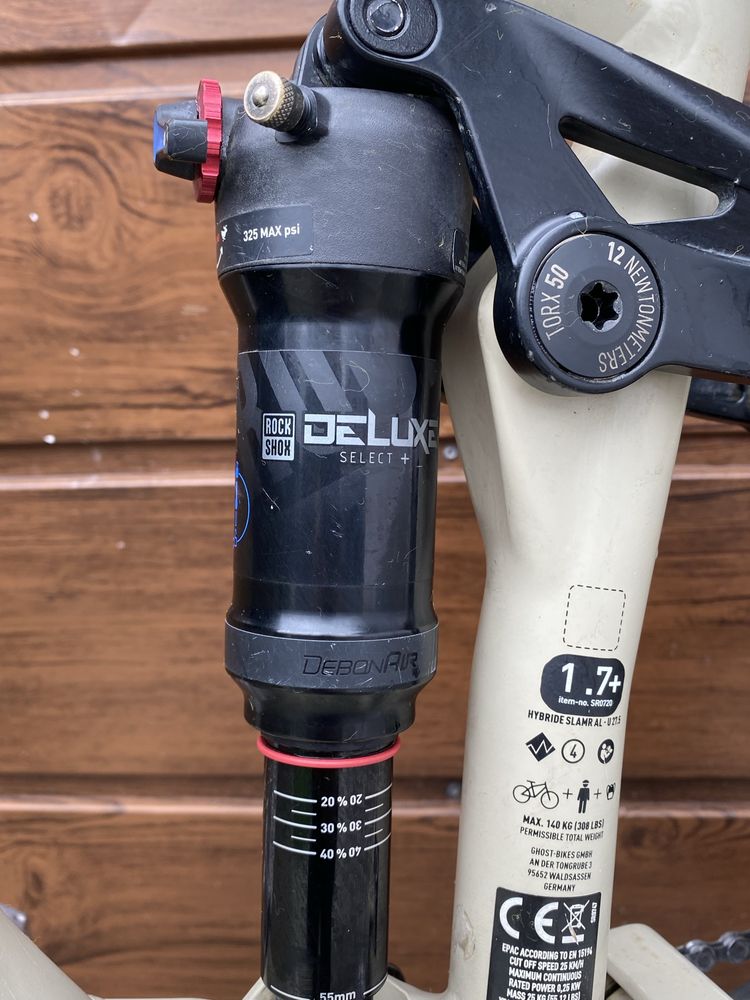 Rower Enduro Elektryczny | Ghost HybRide Slamr 1.7+ / Stan BDB