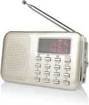 Radioddity RF23 Przenośne radio USB FM/AM Micro-SD
