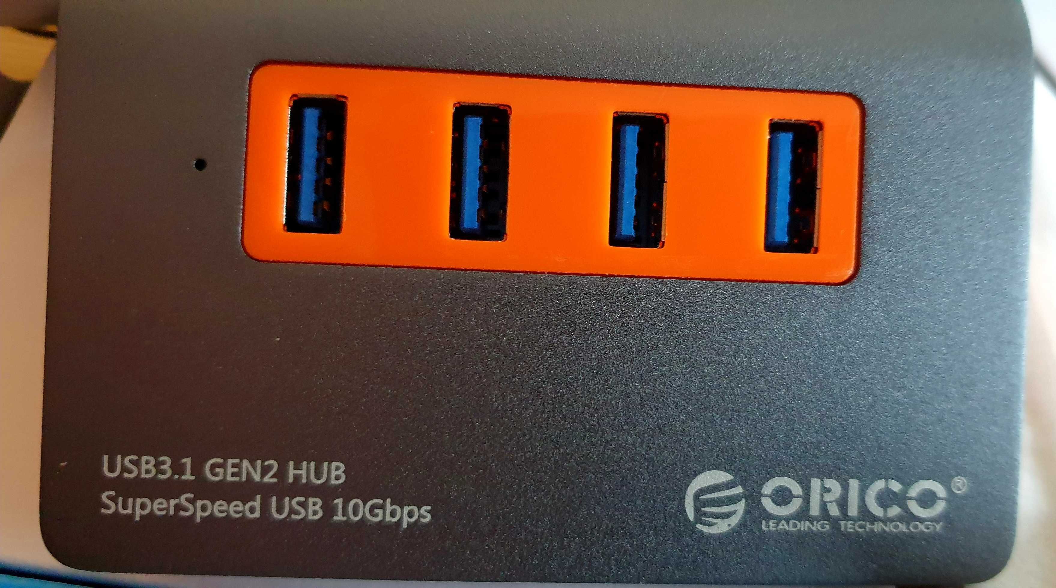 HUB ORICO 4-port usb3,1 Aluminium  M3H4-G2